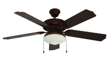 Trans Globe F-1021 ROB - Woodrow Indoor/Outdoor 5-Blade Ceiling Fan with Light Kit