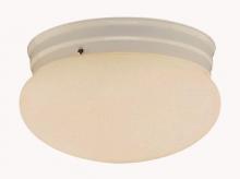 Trans Globe PL-3620 WH - 2LT FLUSH-MUSHROOM-GU24 BASE-O