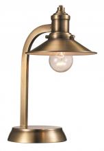 Trans Globe RTL-8986 AB - Liberty 13" Table Lamp.