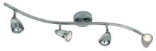 Trans Globe W-466 BN - Stingray Collection, 4-Light, 4-Shade, Adjustable Height Indoor Ceiling Track Light