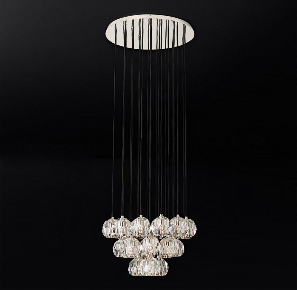 Chandelier Polished Nickel