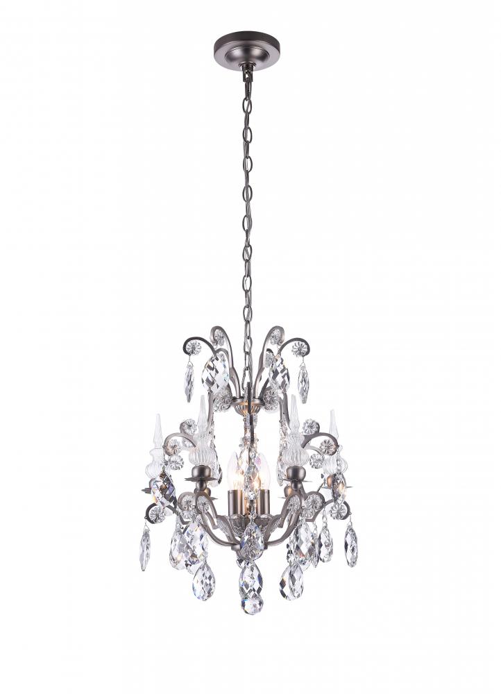 Chandelier Pewter