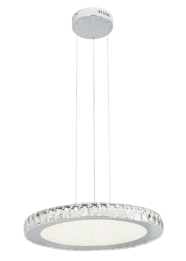 LED Chandelier Chrome