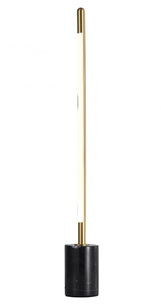 LED Table Lamp Stainless Steel & Marble