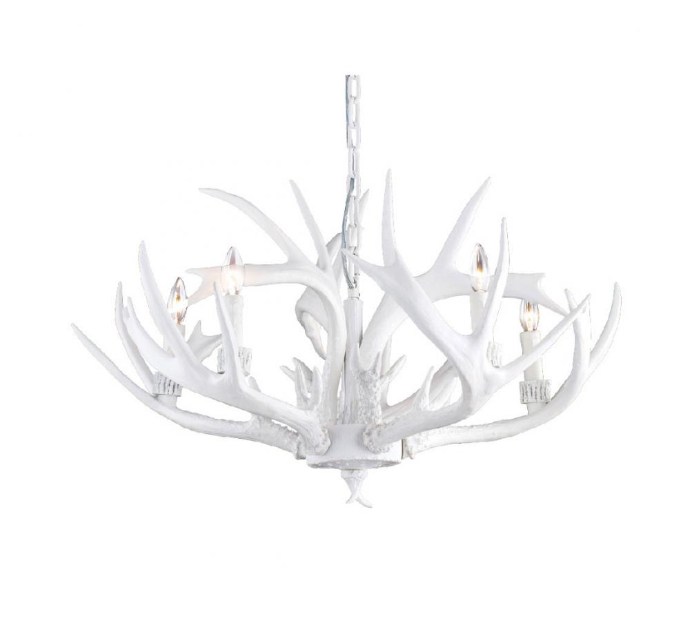 Antler Pendant White