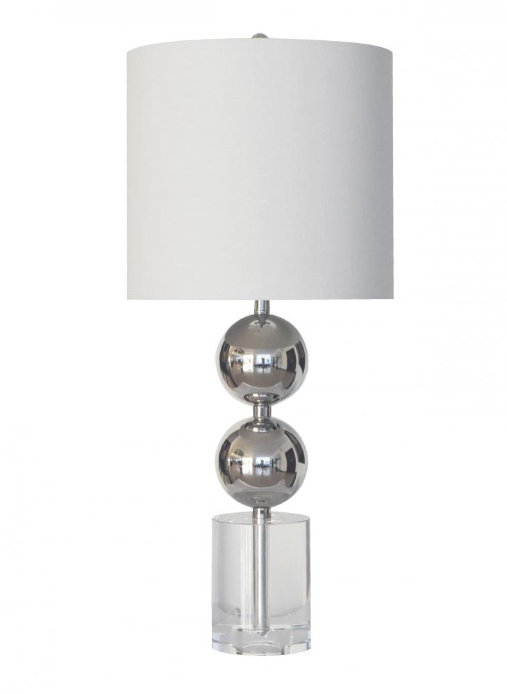 Table Lamp Polished Nickel