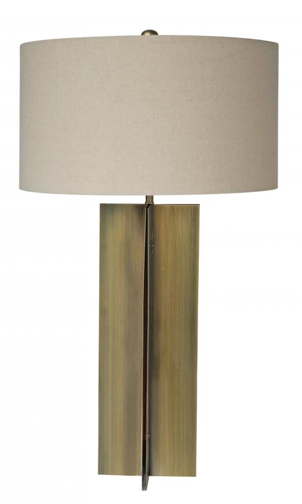 Table Lamp Antique Brass