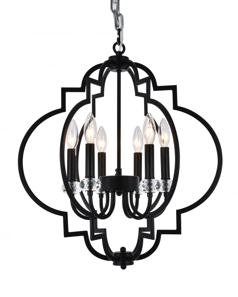 Chandelier Black