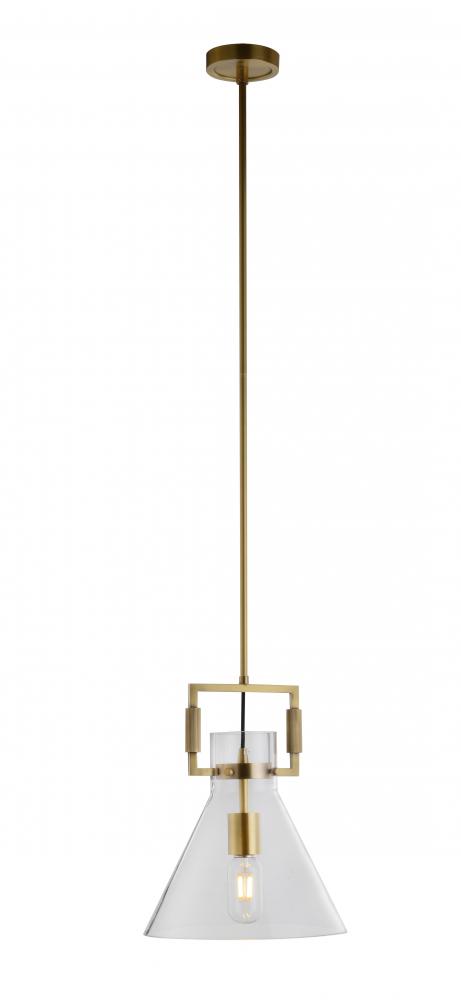 Single Pendant Lighting Brass