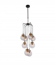 Bethel International DU109 - Chandelier Black