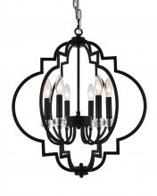 Bethel International LA13C20BLK - Chandelier Black