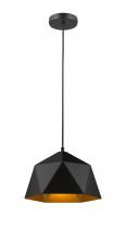 Bethel International YS7702-1PS-BK - Single Pendant Lighting Black