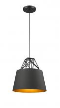 Bethel International YS7703-1PS-BK - Single Pendant Lighting Black