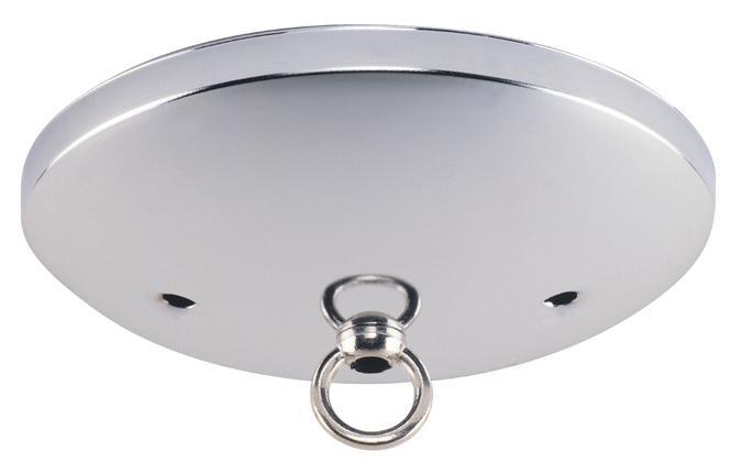 Modern Canopy Kit with Center Hole Brushed Nickel Finish