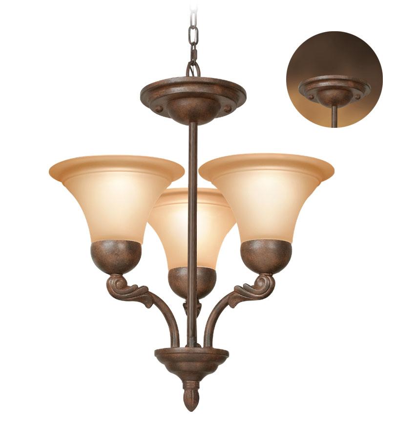 Bronze Up Chandelier