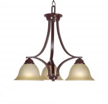 Woodbridge 10050-MAB - Bronze Down Chandelier