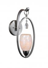 Woodbridge 15741STN-C20407 - Woodbridge Lighting 15741STN-C20407 Olivia Pearl Wall Sconce