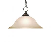 Woodbridge 20002-MBZ - Bronze Down Pendant