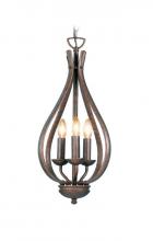 Woodbridge 24005-MBZ - Bronze Open Frame Foyer Hall Fixture