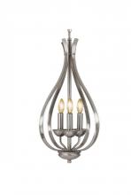 Woodbridge 24005-STN - Chrome Open Frame Foyer Hall Fixture