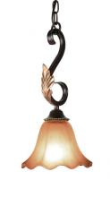 Woodbridge 28009-BOR - Bronze Down Mini Pendant