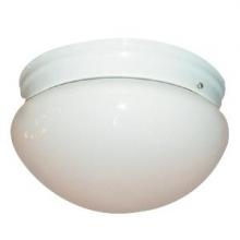 Woodbridge 30001-WHT - White Mushroom Flush Mount