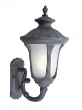 Woodbridge 61022WL-BKP - Black Wall Lantern