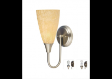 Woodbridge W1G21STN-AE18 - Nickel Wall Light