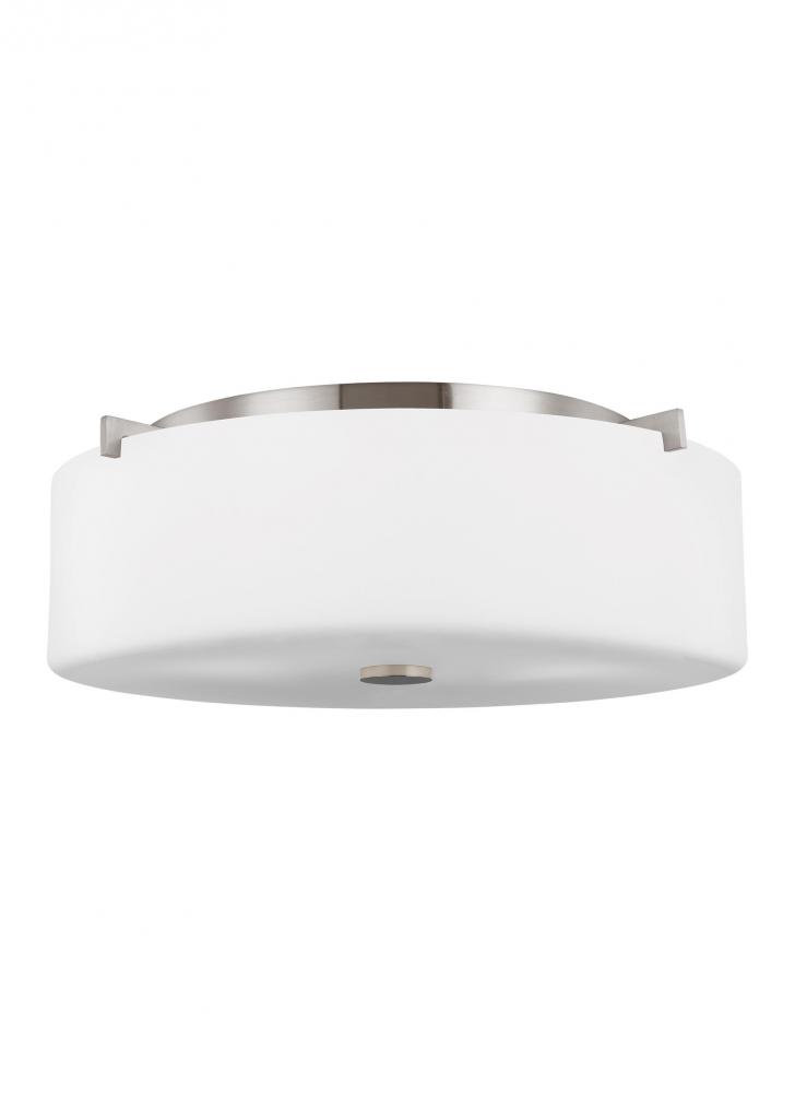 Large Three Light Flush Mount