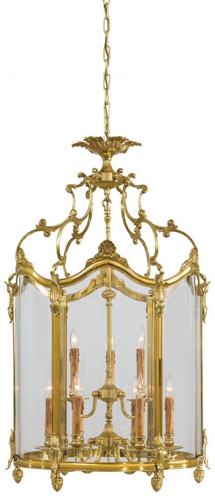 9 LIGHT FOYER PENDANT