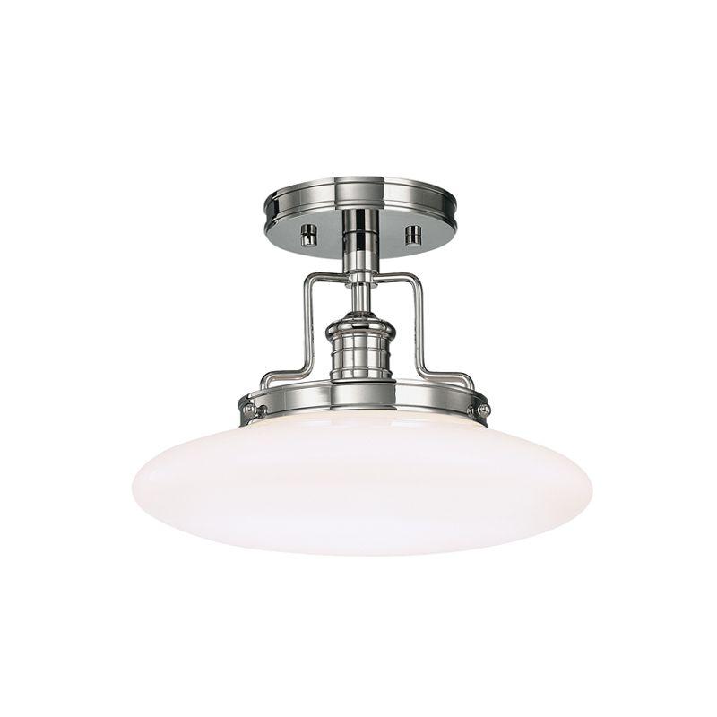 1 LIGHT SEMI FLUSH