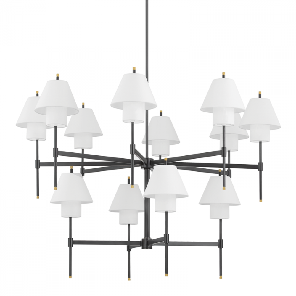 12 LIGHT CHANDELIER