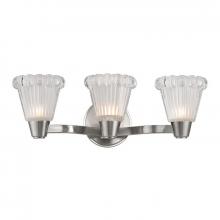 Hudson Valley 3443-SN - 3 LIGHT BATH BRACKET