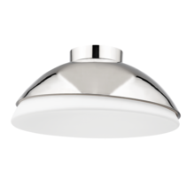 Hudson Valley 6819-PN - 3 LIGHT FLUSH MOUNT