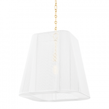 Hudson Valley 7619-AGB - 1 LIGHT LARGE PENDANT