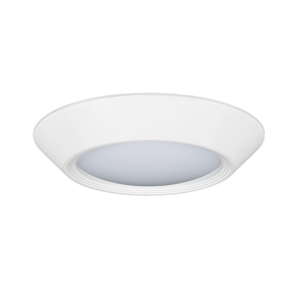 JESCO 1-light 6" LED disk Light - Mutli-Groove Design 3000K