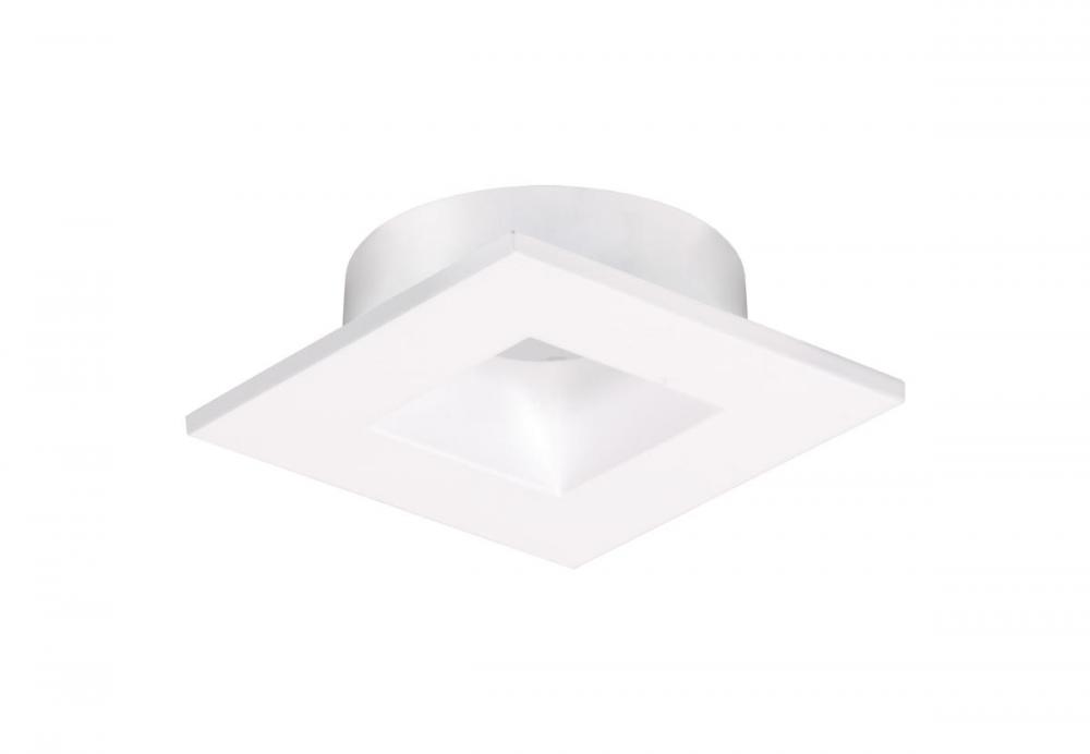 JESCO Downlight 1" Trim Square WH for RLF-1107 Series