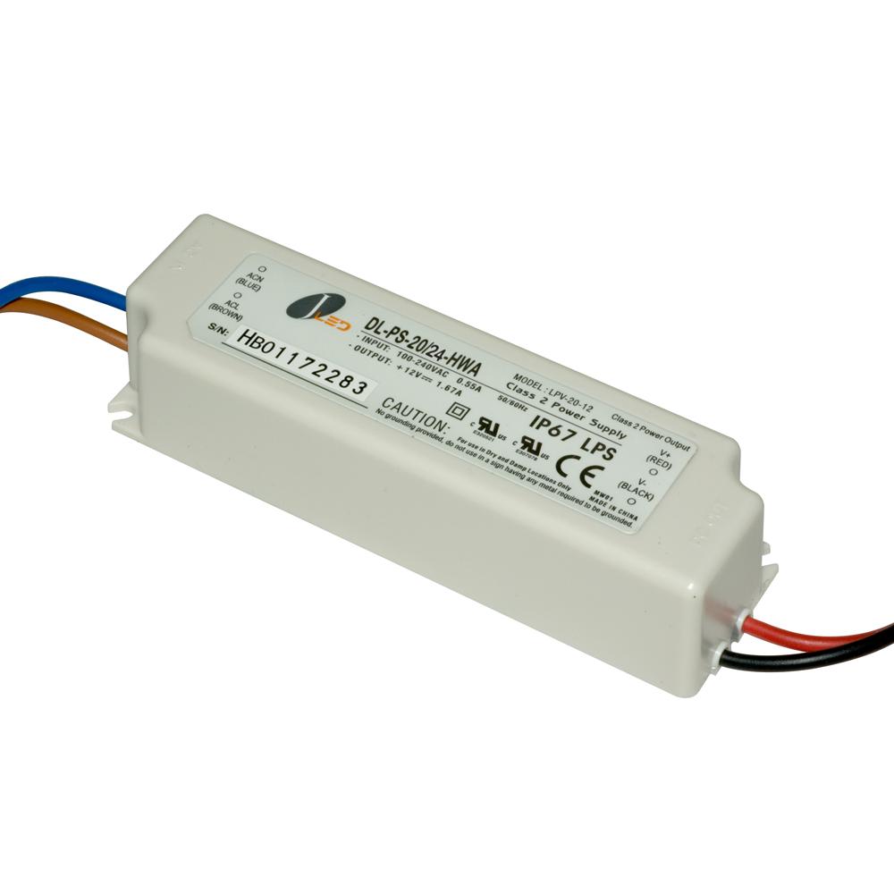 24V Dc Hardwire LED Power Supply.