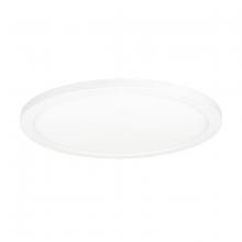 Jesco CM408RA-12R-120V-SW3-WH - JESCO Flush Mount LED 12" Round Slim Trim 22W 3CCT 90CRI WH