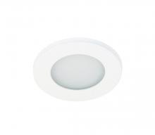 Jesco RLT-2109-WH - JESCO Downlight 2" Round Shower Trim WH