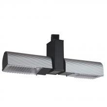 Jesco HCF703B - Double-Headed Compact Fluorescent Track Head