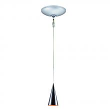 Jesco KIT-QAP211-GMOR-A - One Light Nickel Down Mini Pendant