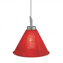 Jesco QAP212-RD/SN - Quick Adapt Low Voltage Pendant