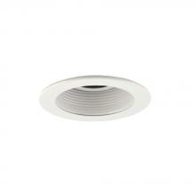 Jesco TM201WHWH - 4-inch Step Baffle Trim.