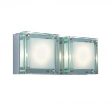 Jesco WS306H-2GL - 2-Light Wall Sconce QUATTRO Line Voltage - Series 306.