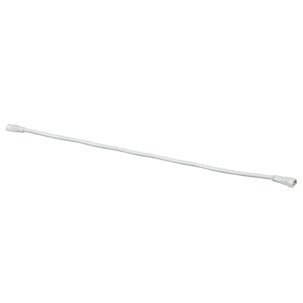 Fluorescent Under Cabinet Strip Light - 24" Connector Wire for T5 Strip Light