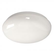 Galaxy Lighting 650202-PL218EB - Flush Mount Ceiling Light or Wall Mount Fixture - in White finish with White Acrylic Lens