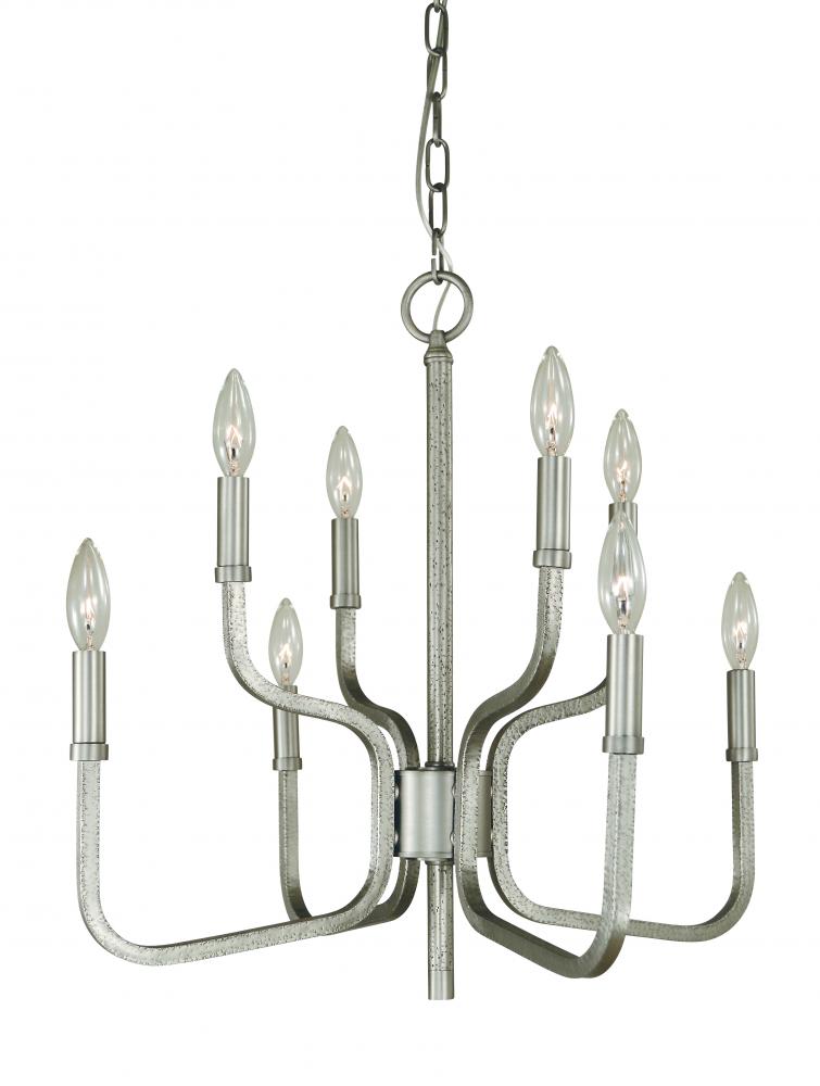 8-Light Iron Heidelberg Dining Chandelier