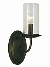 Framburg 1041 MBLACK - 1-Light Matte Bronze Compass Sconce