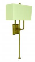 Framburg 5674 BR - 2-Light Brushed Brass Sconce